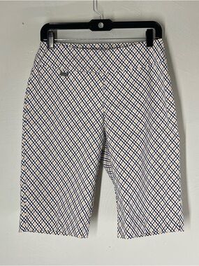 Peck & Peck stretch pull on bermuda shorts size 8